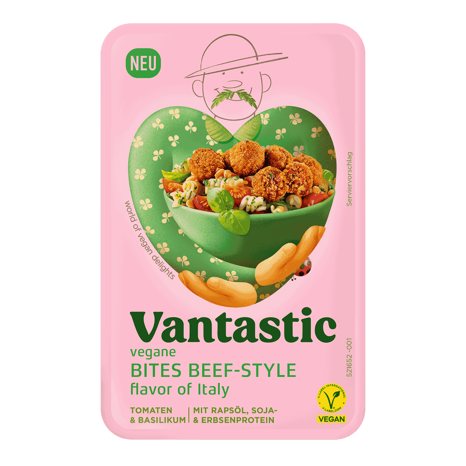 Vegan Bites Beef-Style flavour of Italy, 180g