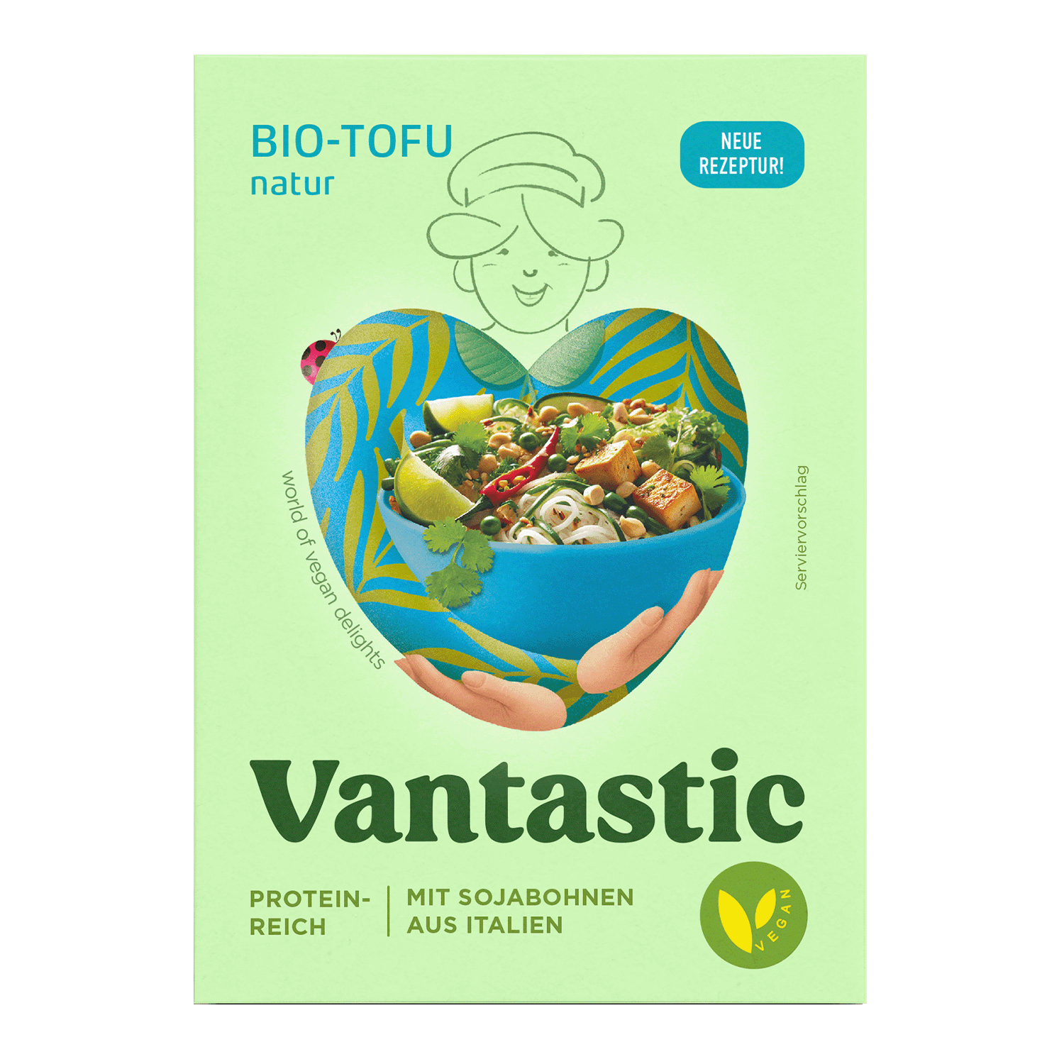 Tofu Natur, BIO, 200g