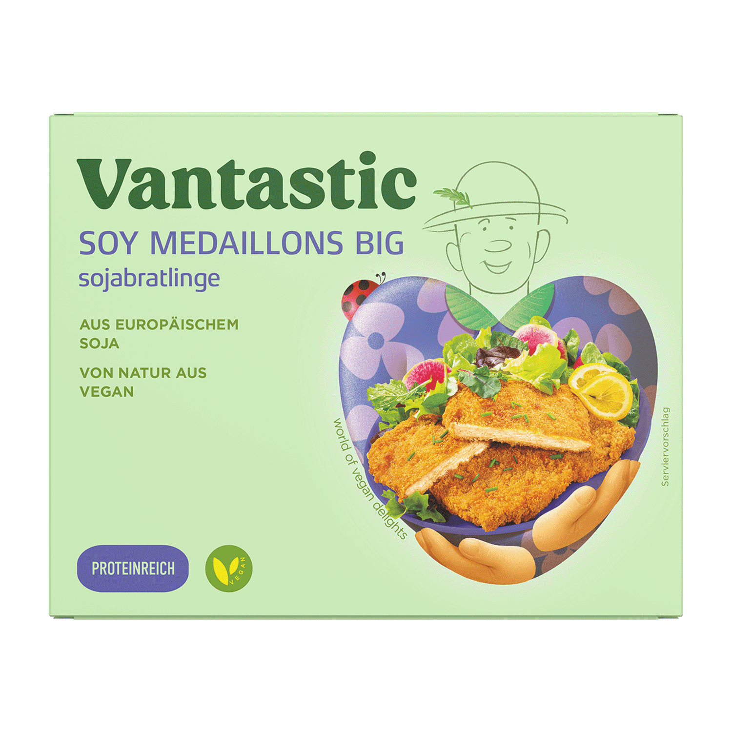 Soy Medaillons Big, 500g